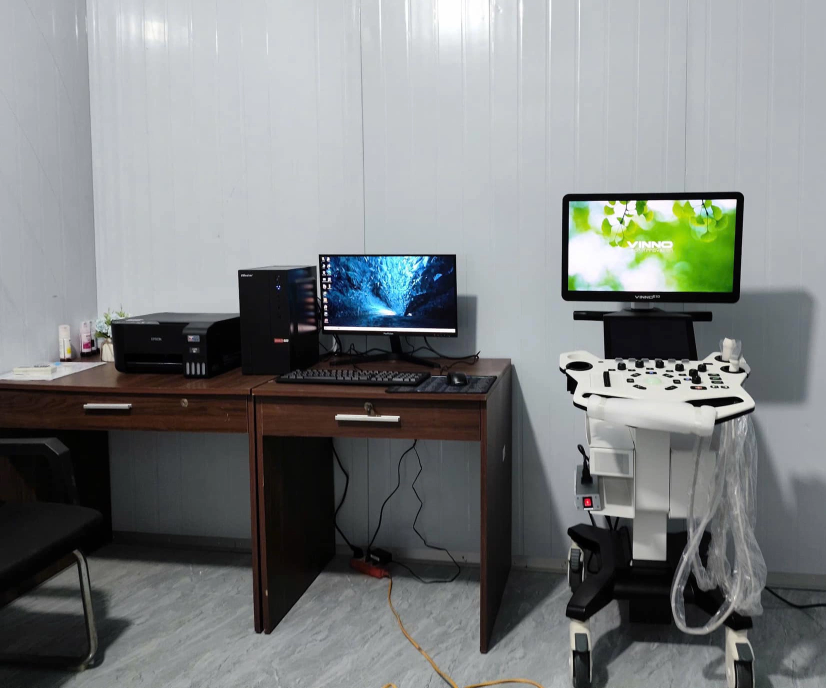 lap may sieu am vinno E10 plus cho PKĐK tai Ca Mau
