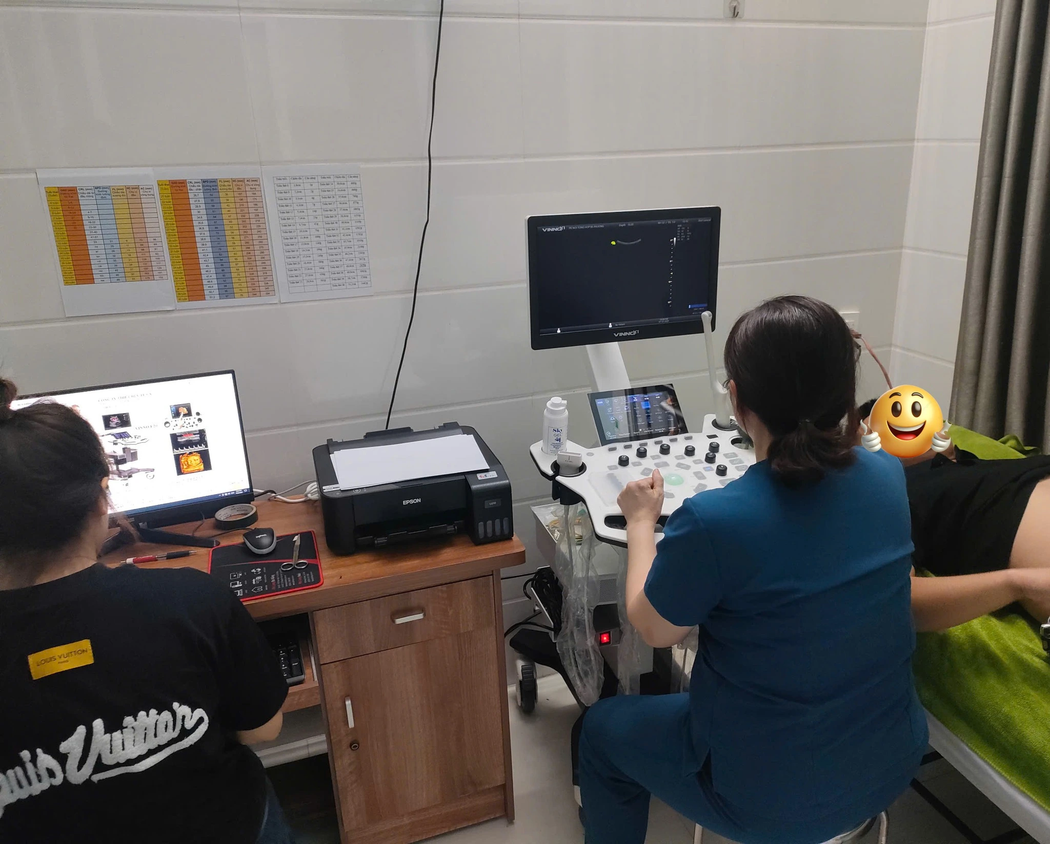 bàn giao máy siêu âm vinno X1 tại Quảng Bình