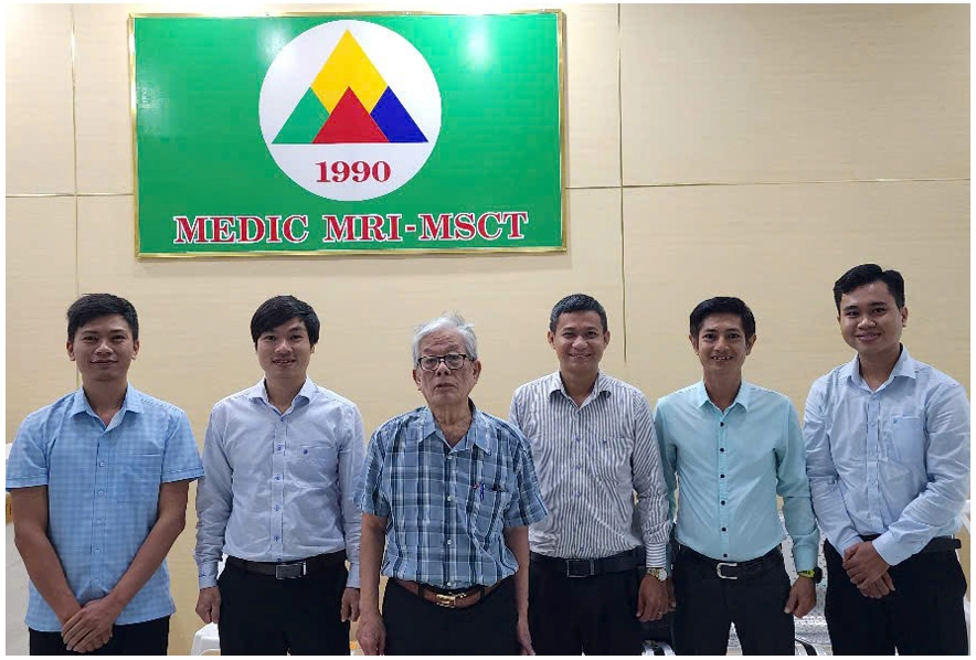 bàn giao máy đo đàn hồi gan, gan nhiễm mỡ cho Medic Hòa Hảo