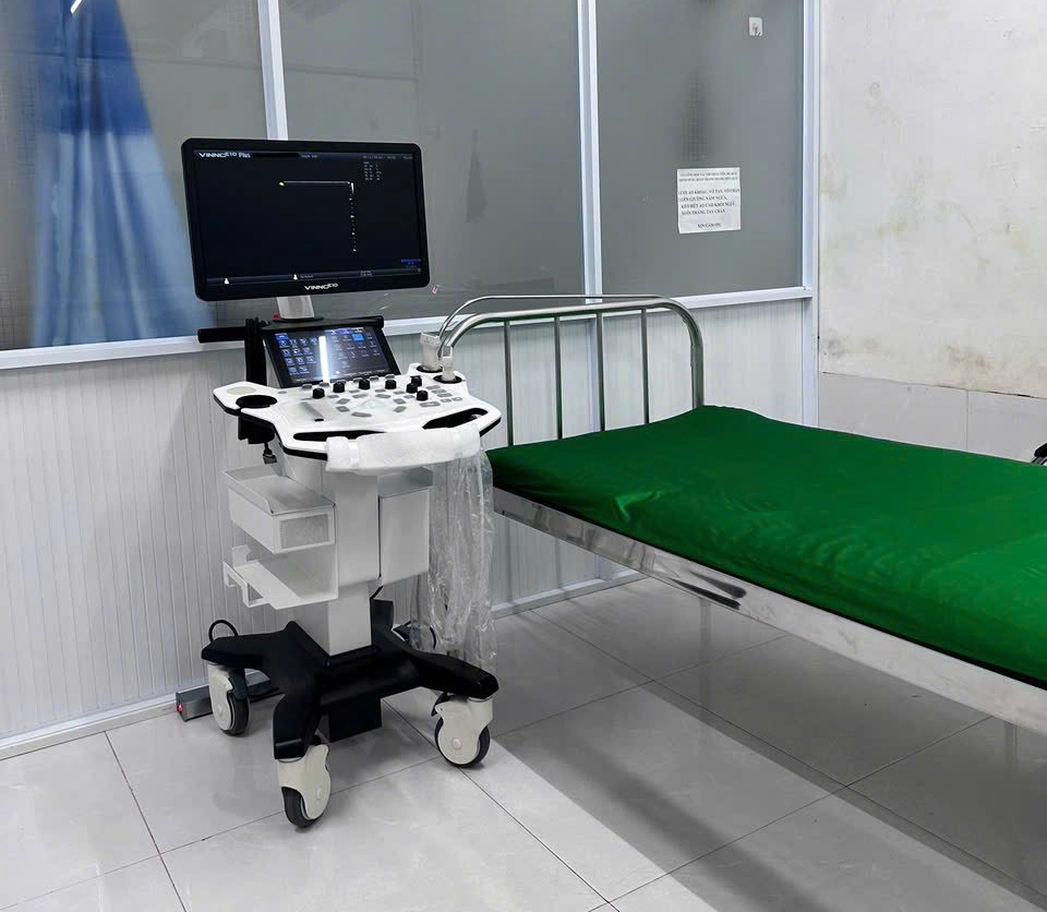 lắp máy siêu âm VinnoE10plus tại cà mau